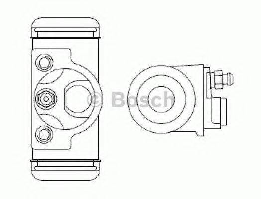 JEEP 04313056 Колісний гальмівний циліндр