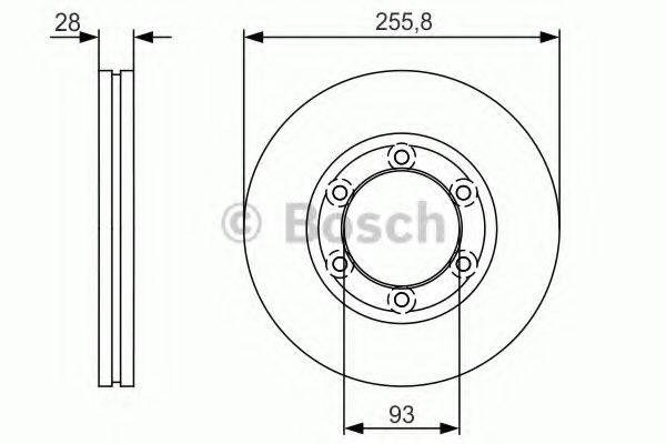 MAZDA SH663325X гальмівний диск