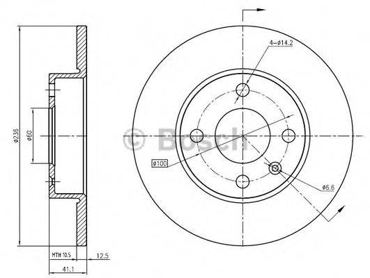 BOSCH 0 986 BB4 342