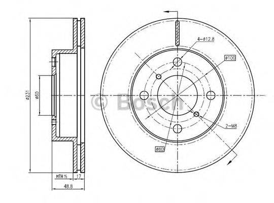 BOSCH 0 986 BB4 354