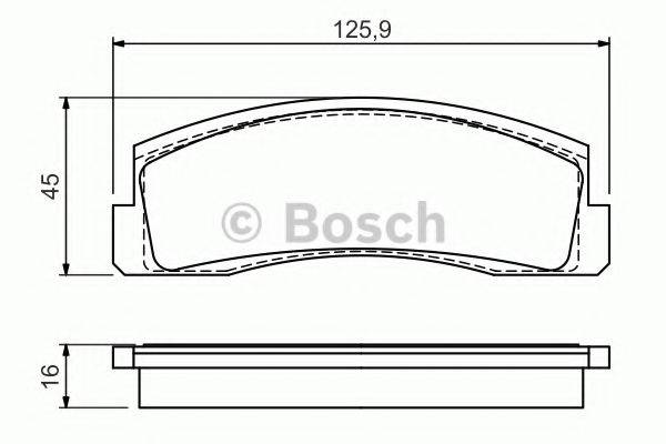 LADA 2123 3501090 Комплект гальмівних колодок, дискове гальмо