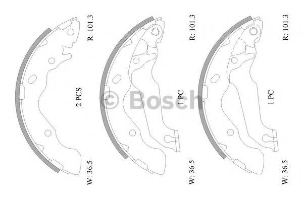 BOSCH 0 986 AB0 887