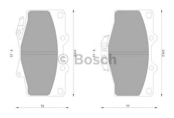 BOSCH 0 986 AB2 252