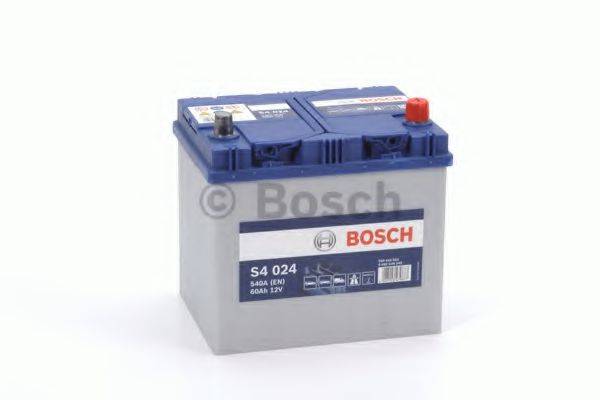 BOSCH S4 024 Стартерна акумуляторна батарея; Стартерна акумуляторна батарея