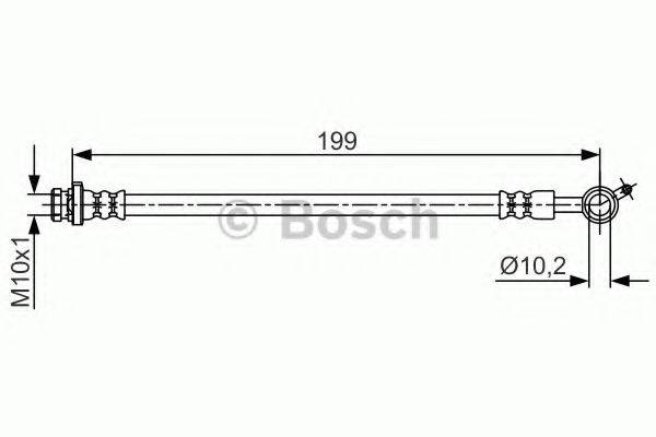 LPR 6T48303 Гальмівний шланг