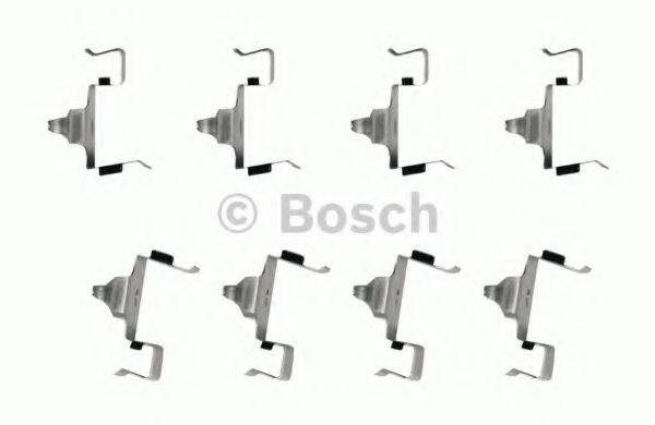 BOSCH 1987474695 Комплектуючі, колодки дискового гальма