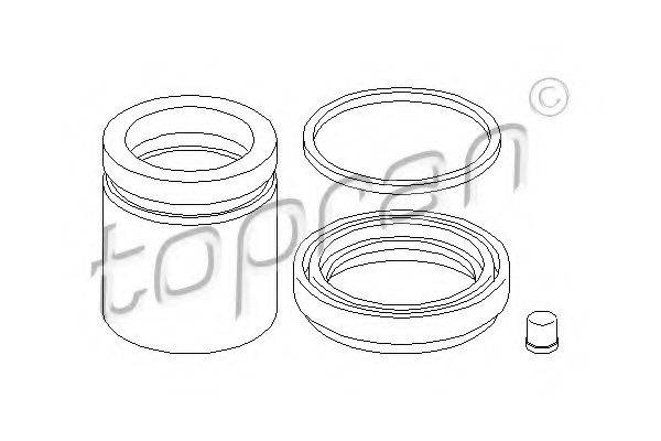TOPRAN 111692 Ремкомплект, гальмівний супорт
