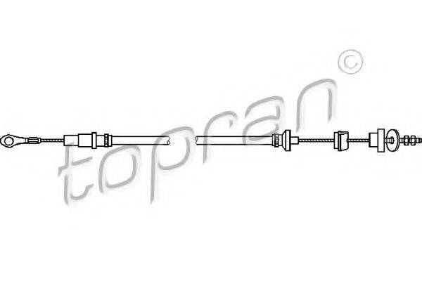 VW 171721335C Трос, управління зчепленням