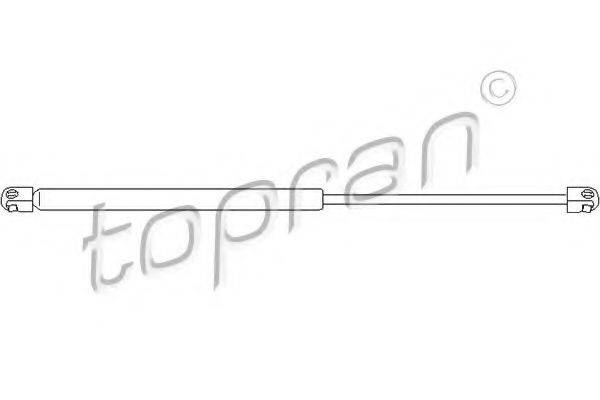 TOPRAN 206319 Газова пружина, кришка багажника