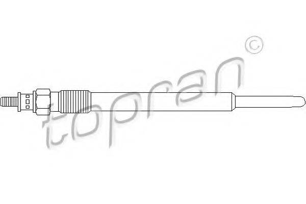 TOPRAN 401005 Свічка розжарювання