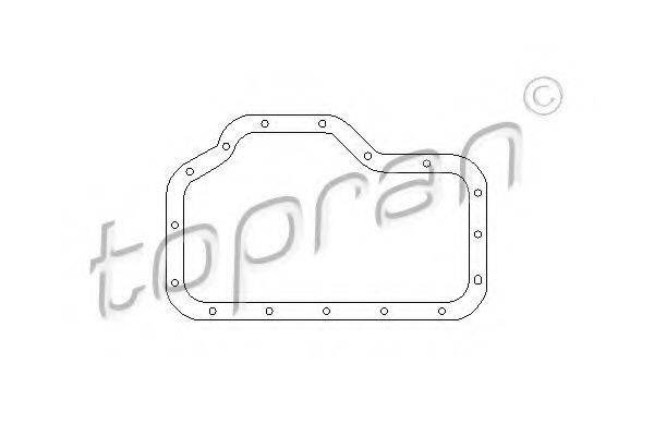 TOPRAN 500776 Прокладка, масляний піддон