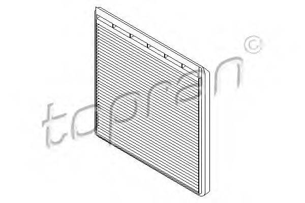 TOPRAN 722725 Фільтр, повітря у внутрішньому просторі