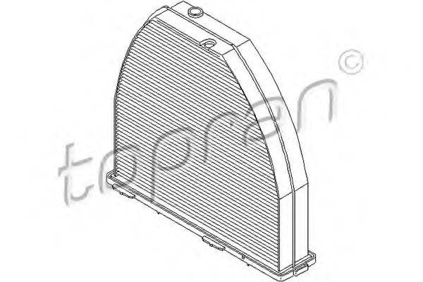 TOPRAN 407740 Фільтр, повітря у внутрішньому просторі