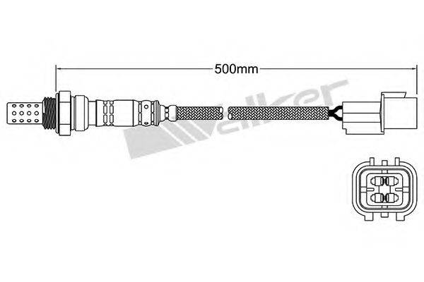 WALKER PRODUCTS 25024933 Лямбда-зонд