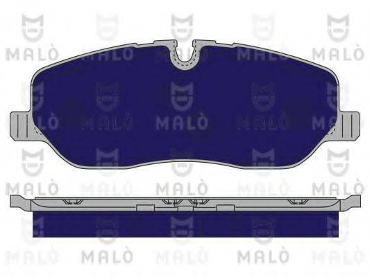 MALO 1050148 Комплект гальмівних колодок, дискове гальмо