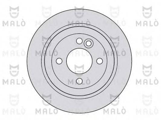 MALO 1110023 гальмівний диск