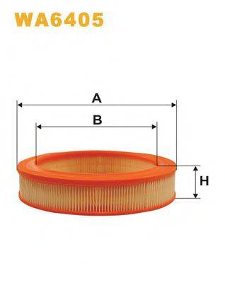 WIX FILTERS WA6405 Повітряний фільтр