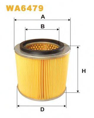 WIX FILTERS WA6479 Повітряний фільтр