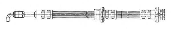 CEF 512045 Гальмівний шланг