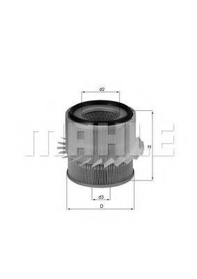 KNECHT LX683 Повітряний фільтр