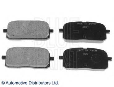 BLUE PRINT ADT34267 Комплект гальмівних колодок, дискове гальмо