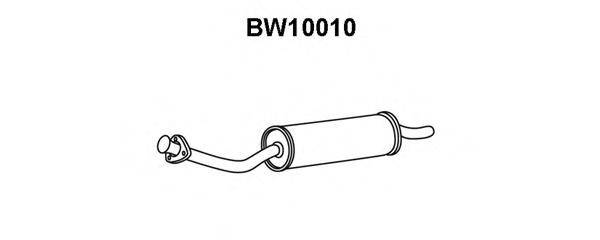 VENEPORTE BW10010 Глушник вихлопних газів кінцевий