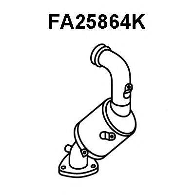 ALFAROME/FIAT/LANCI 51832324 Каталізатор