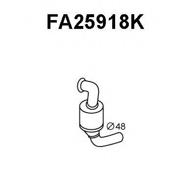 ALFAROME/FIAT/LANCI 55230485 Каталізатор