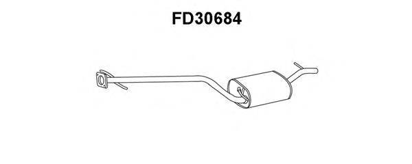 VENEPORTE FD30684 Передглушувач вихлопних газів