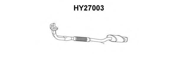 VENEPORTE HY27003 Передглушувач вихлопних газів