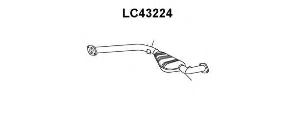 VENEPORTE LC43224 Передглушувач вихлопних газів