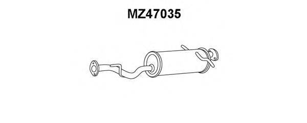 VENEPORTE MZ47035 Передглушувач вихлопних газів