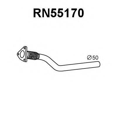 VENEPORTE RN55170 Труба вихлопного газу