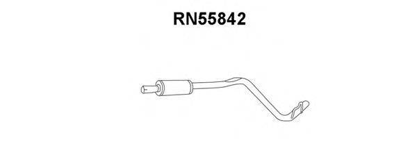 VENEPORTE RN55842 Передглушувач вихлопних газів