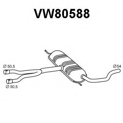 VENEPORTE VW80588