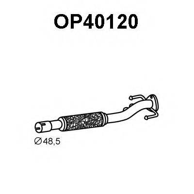 VENEPORTE OP40120 Труба вихлопного газу