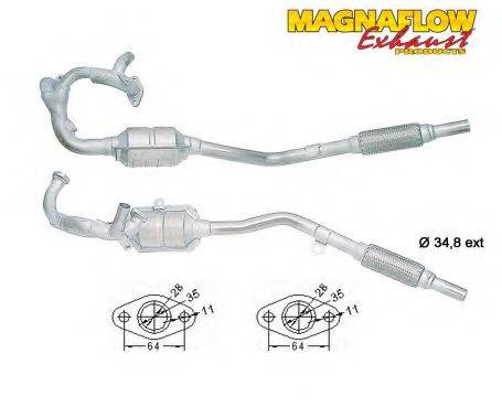 MAGNAFLOW 81830 Каталізатор