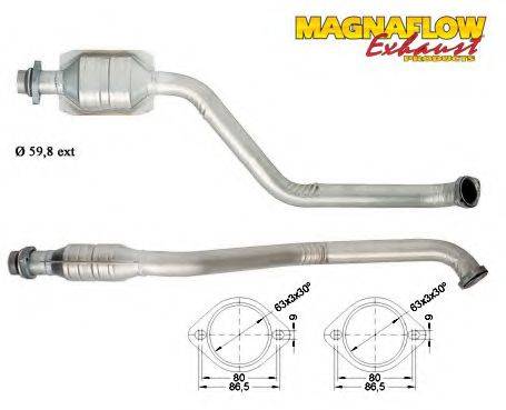 MAGNAFLOW 80677D Каталізатор