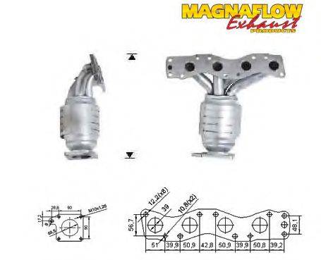 MAGNAFLOW 77604 Каталізатор