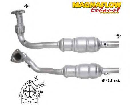 MAGNAFLOW 75812 Каталізатор