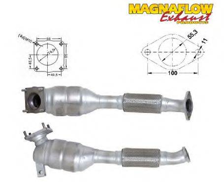 MAGNAFLOW 72517D Каталізатор