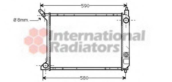 ROV/TRI/JAG/AUS/MG PCC10079 Радіатор, охолодження двигуна