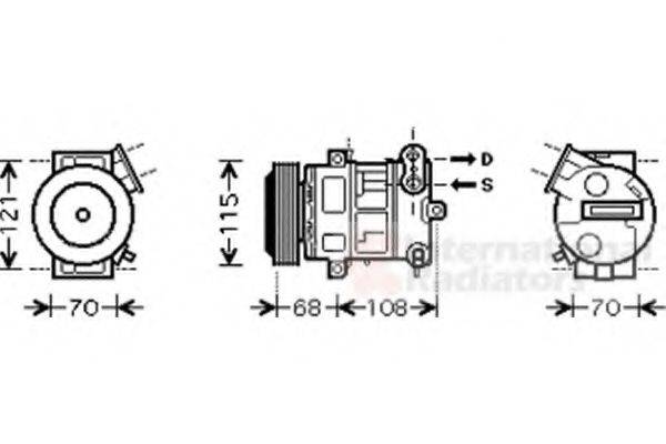 VAN WEZEL 1700K332