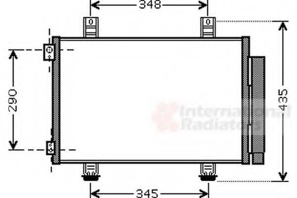 OPEL 4709214-93194055 Конденсатор, кондиціонер