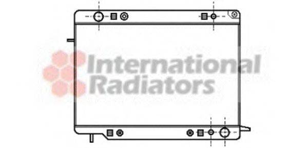 OPEL 1300083 Радіатор, охолодження двигуна