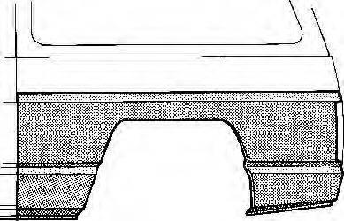 VAN WEZEL 5240143 Боковина