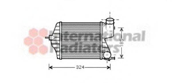 VAN WEZEL 17004309 Інтеркулер