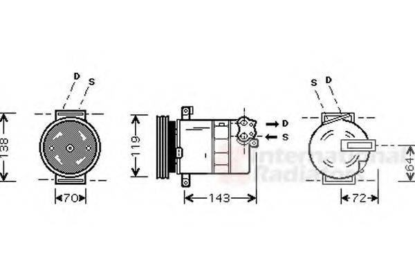 VAN WEZEL 1700K086