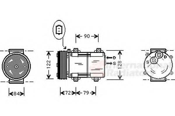 VAN WEZEL 1800K351