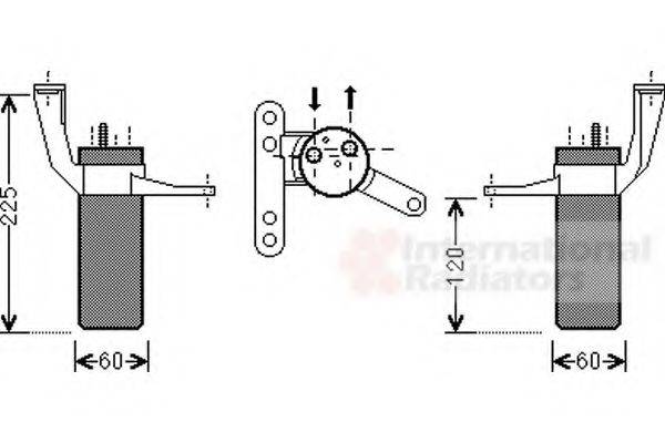 VALEO 509909 Осушувач, кондиціонер